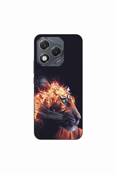 OEM Husa compatibila cu Honor 400 Lite Silicon Gel Tpu Model Flameborn Tiger