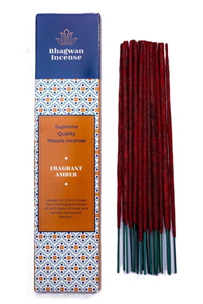 Bhagwan Incense Ambră Parfumată - bețișoare parfumate masala naturale premium...