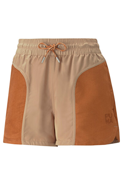 Puma Women INFUSE Woven Shorts - Beige