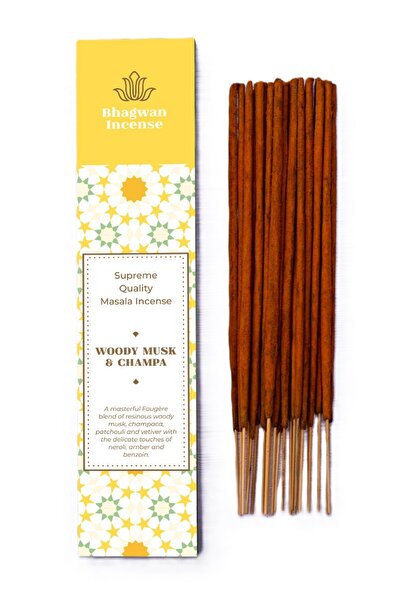 Bhagwan Incense Mosc Lemnos și Champa - bețișoare parfumate masala naturale p...