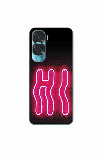 OEM Husa compatibila cu Honor 90 Lite 5G Silicon Gel Tpu Model Neon Hi