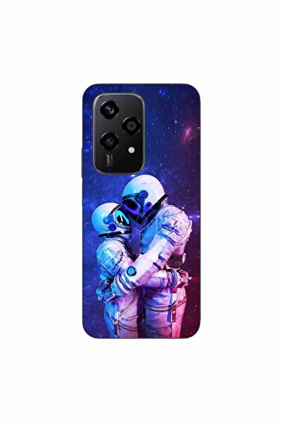 OEM Husa compatibila cu Honor 200 Lite Silicon Gel Tpu Model Astronauts Couple