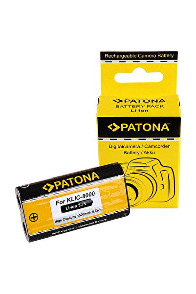 Patona Battery for Kodak EasyShare Z612 Z712 IS Z812 IS Z1012 IS KLIC-8000- 1116