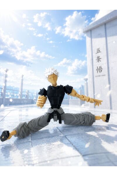MD Design Dummy 13 Gojo Satoru Jujutsu Kaisen Anime Figür Hareketli Eklemli R...