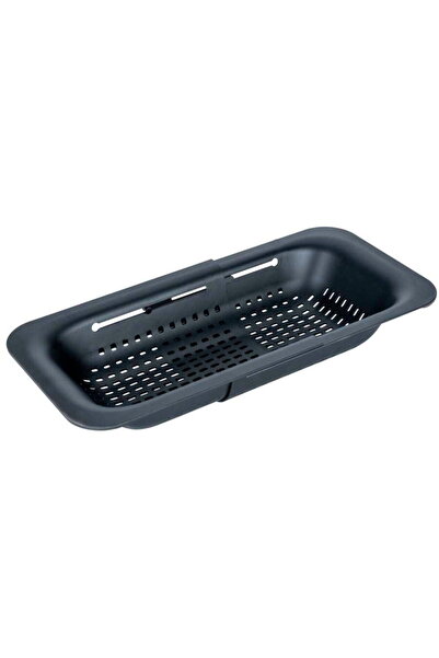 Wenko Tavă reglabilă pentru chiuvetă Sivo Black pentru bucătărie de exterior ...