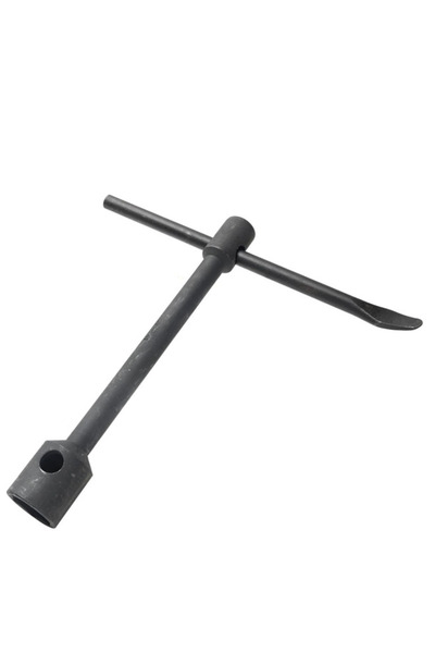MFH TOOLS 21x38mm Double End Truck Wrench with Tommy Bar for Wheel Nut Remova...