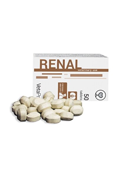 Vetapro Renal Συμπλήρωμα Διατροφής για Νεφρική Λειτουργία Σκύλου & Γάτας 50 Tabs