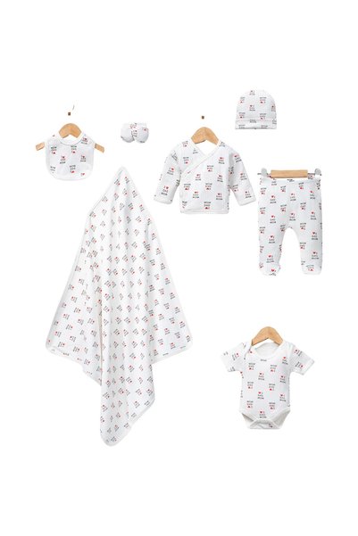 Babexi 100% Cotton Hospital Release Set of 7