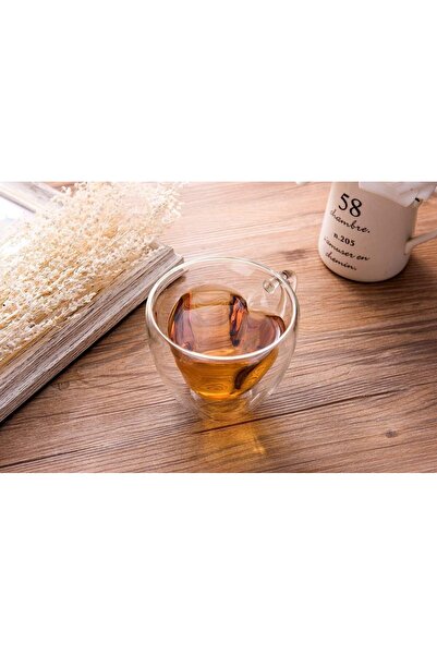 Silk Route Spice Company Silk Route - Heart Shaped Double Walled Insulated Gl...