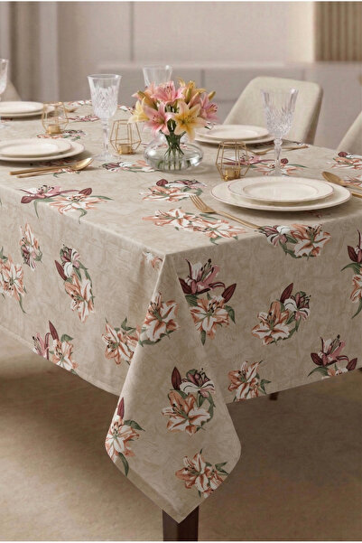 Soft Kare Duck Fabric Liquid-Proof Tablecloth– Stain Resistant ,Erasable,Deco...