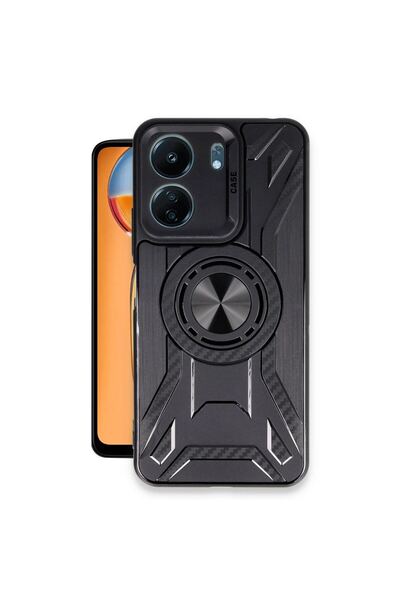 OEM Xiaomi Redmi 13C Case Lincoln Silicone - Black