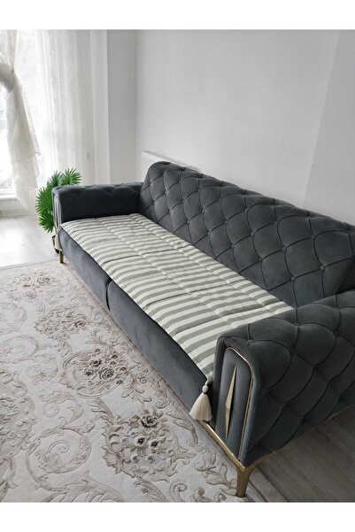 Rattano Garden Premium Keten Koltuk Pedi /Koltuk Şiltesi Evcil Hayvan Dostu