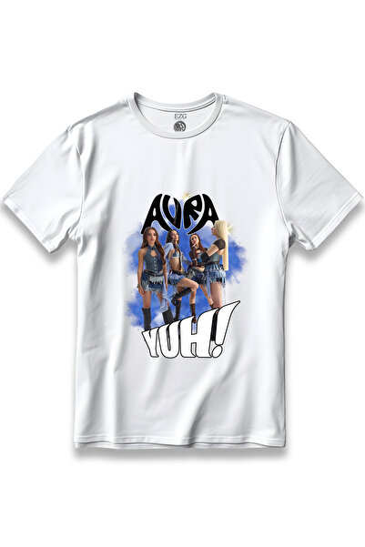 EZG Business Aura Grup Yuh Şarkı New Girlband Aura Girl Group Tricou unisex 1...