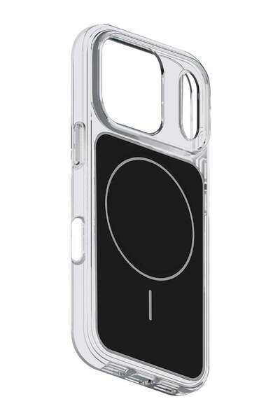 CATANES Magnetic Case Cover for iPhone 17 Pro Max - Clear Shockproof Back Cov...