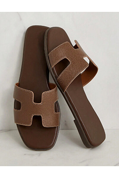 Evendi Flip flops, Brown
