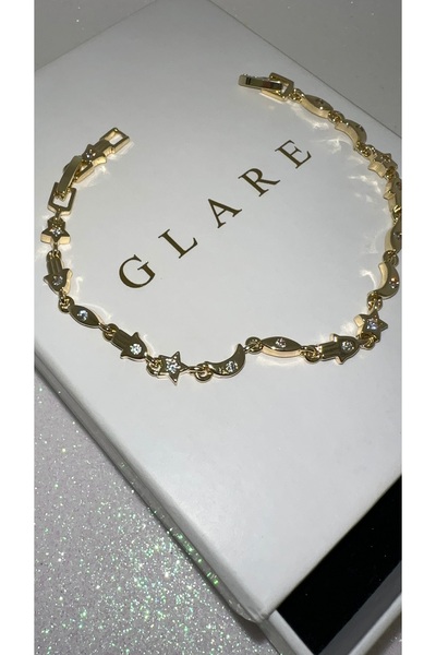 GLARE JEWELRY CO النموذج الأساسي أي، فاطمة أنا إيلي، سوار من الفولاذ المقاوم ...