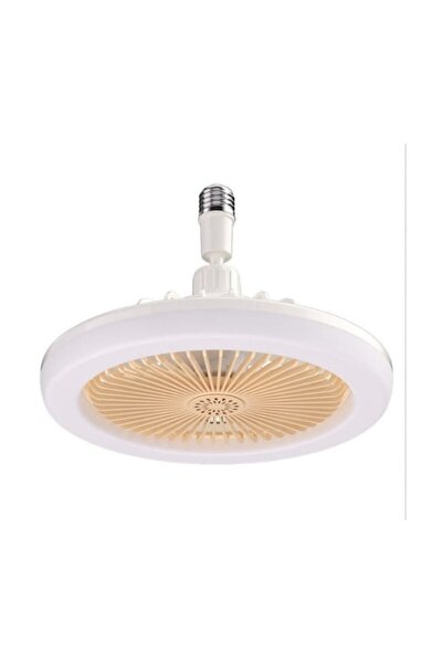 Trendily Ventilator de tavan ultra-silențios cu lumină, design modern, contro...