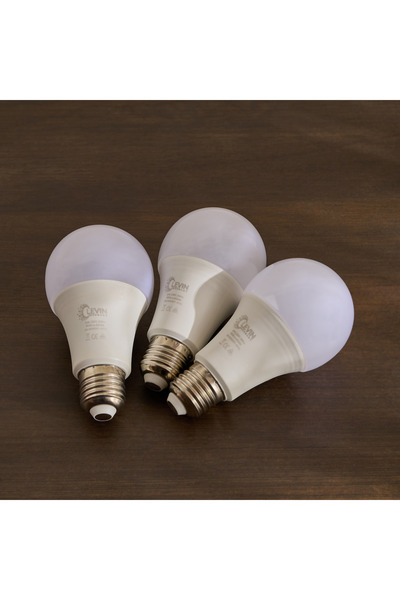 Home Box Levin 12W E27 6500K Light LED Bulb - Set of 3