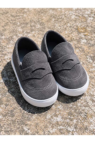 UmBaby Baby Suede Loafer Shoes Non-Slip Sole Lightweight Comfortable Daily Fi...