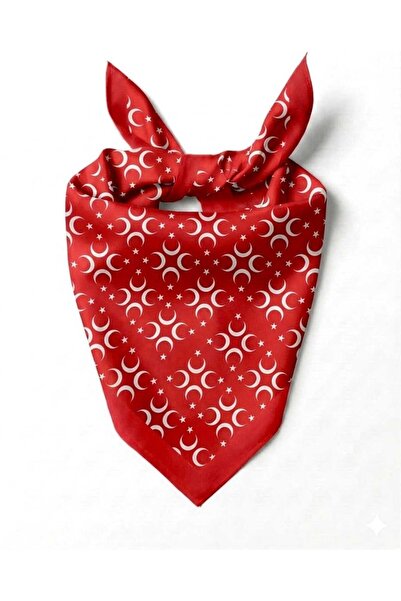 Alse Butik Moon Star Soft Cotton Scarf (50X50 cm)