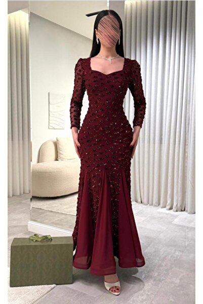ProWorks & RTC Soft Burgundy Dress