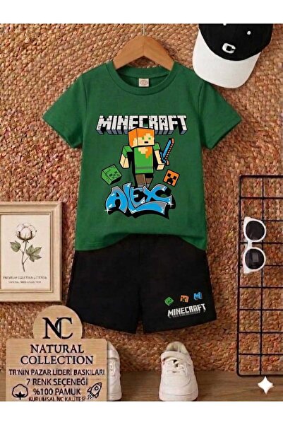 NC Nicee Clothes LETNJA DEČJA MAJICA I KRATKE HLAČE UNISEKS (ŠTAMPANJE LIKA I...