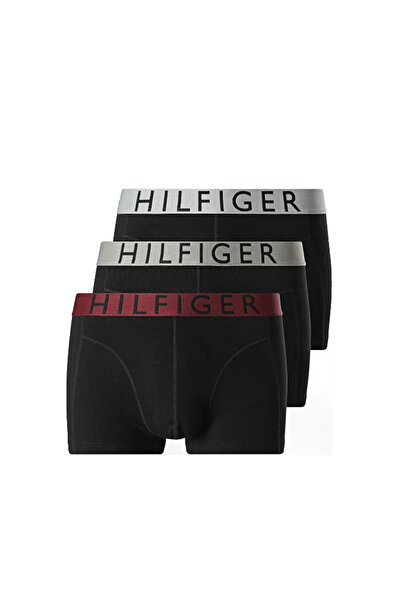 Tommy Hilfiger Ανδρικό Σετ Μπόξερ 3 Τεμαχίων Μαύρα UM0UM03465-0RT