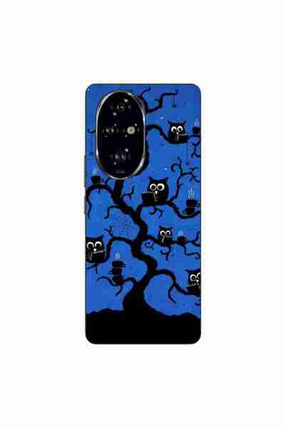 OEM Husa compatibila cu Honor 200 Pro Silicon Gel Tpu Model Halloween Tree Owls