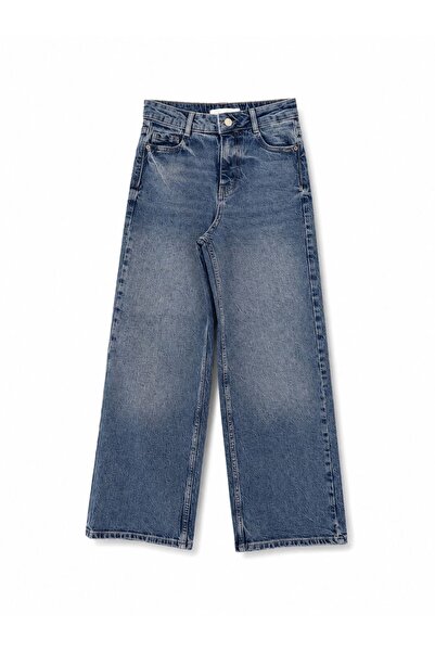Utica Jeans بنطلون جينز ZR كولوت عالي الخصر مريح