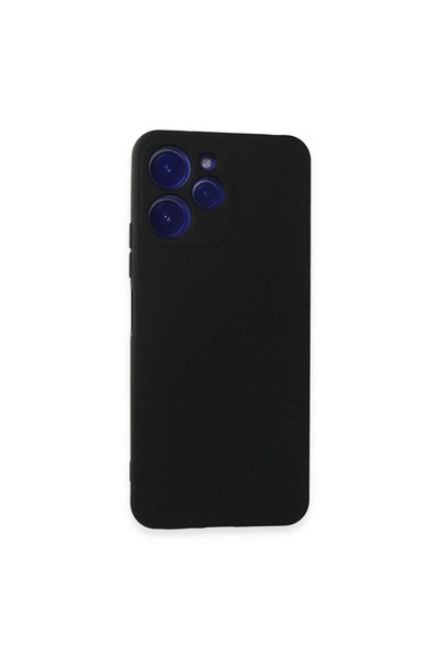 OEM Xiaomi Redmi 12 Case Nano Velvet Silicone Inside - Black