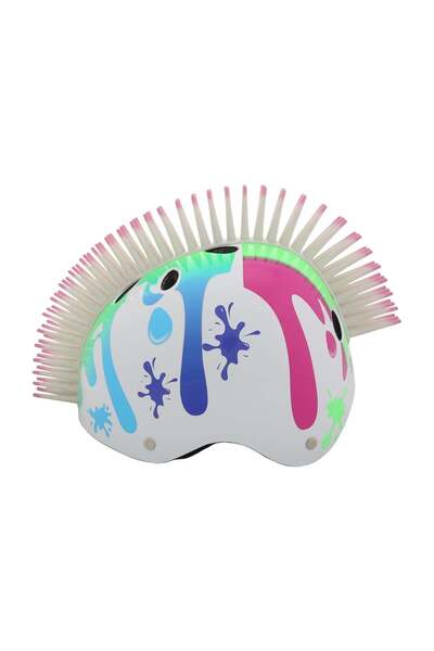 Street Jam Helmet, Street Jam, Slime Hawk, Size S, White