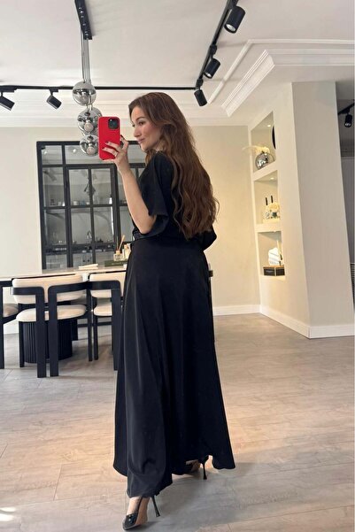 ELMASSTİL ASİMETRİK MODEL TASARIM ELBİSE/1324
