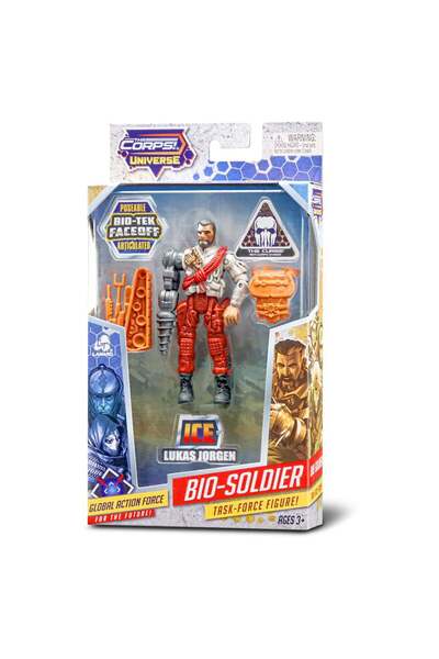 Lanard Toys Soldier set with accessories, Lukas Jorgen, The Corps Universe,