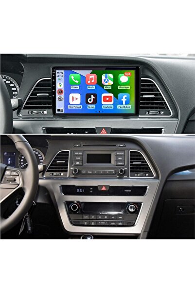 Carplayer android car screen hyundai sonata,6gb ram 128 gb rom,model 2016-201...