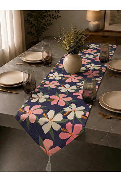 Econice Batik Pattern, Digital Printed Baby Face Fabric Runner