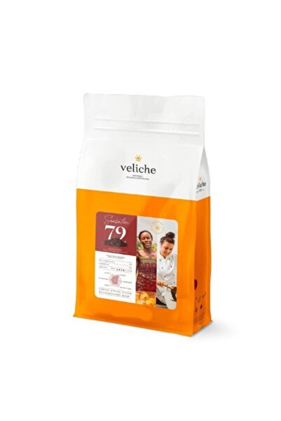 Veliche CakeMasters Ciocolată belgiană neagră autentică, Sensation 72% VRAC 1kg