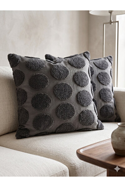 Miabella Home 2 τεμάχια Μαξιλαροθήκη Κάλυμμα Μαξιλαριού Καναπέ Διακοσμητικό Μ...