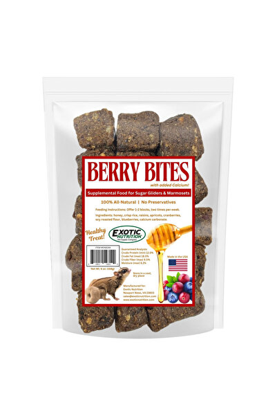 Exotic Nutrition Berry Bites 6 oz