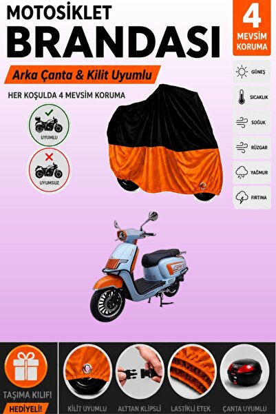Cemku Double Black Top - Orange Bottom, Rear Bag Compatible Apachi Beauty 50 ...