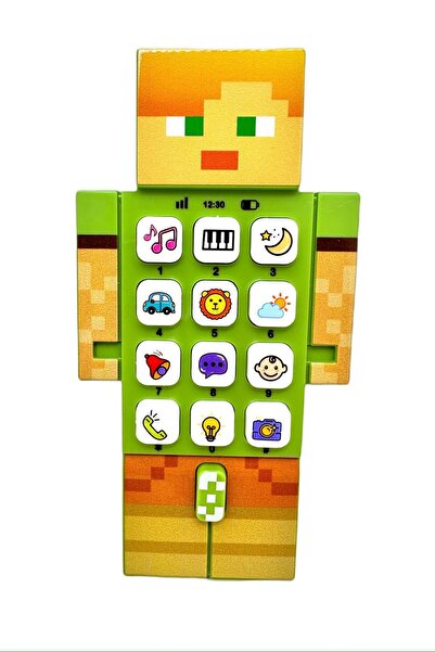 JPT Telefon Pixel Boy pentru copii cu sunete și lumini