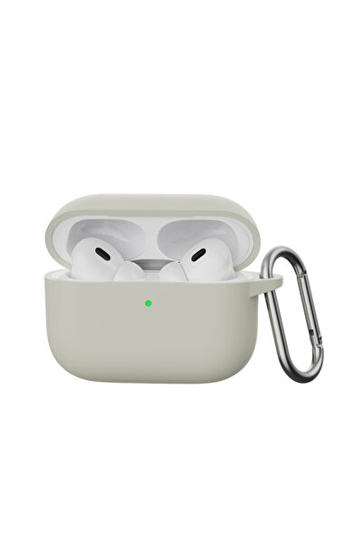 PAİKA حافظة سيليكون متوافقة تمامًا مع Airpods Pro وPro 2 مع خطاف معدني لحماية...