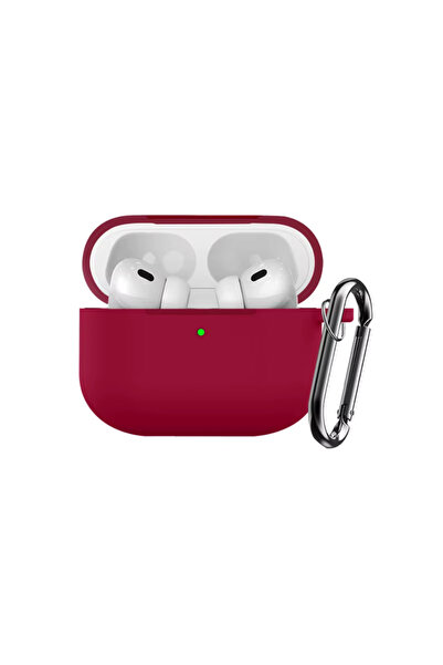 PAİKA Airpods Pro ve Pro 2 Uyumlu Silikon Kılıf Metal Kancalı Tam Uyumlu Kula...