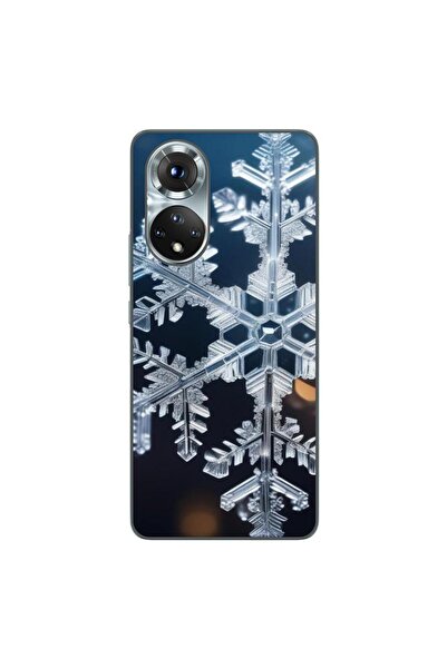 OEM Θήκη συμβατή με Honor 50, από σιλικόνη gel TPU, μοντέλο Μεγάλη Χιονονιφάδα