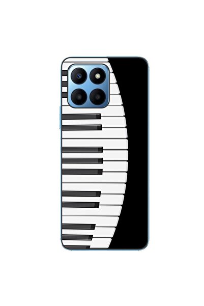 OEM Husa compatibila cu Honor 70 Lite Silicon Gel Tpu Model Piano Keys