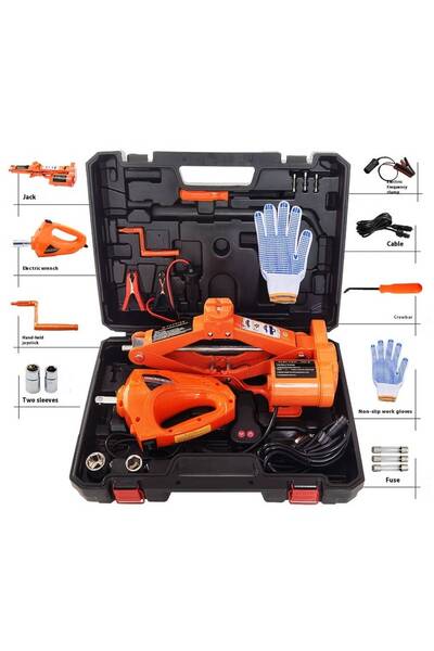 Generic Electric jack 5 Tons Car Jack, High-power Tire Changing Tool, Self-dr...