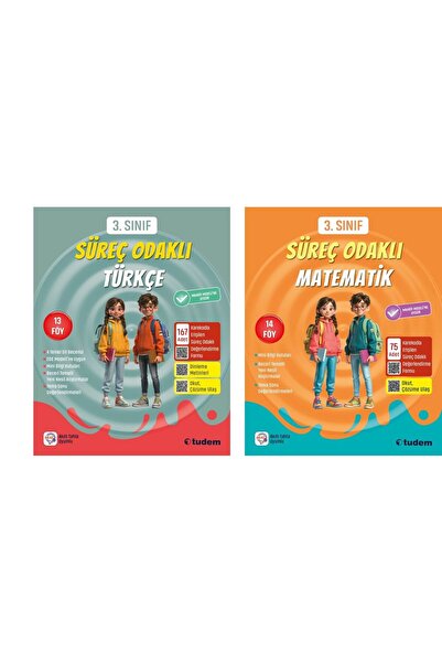 Tudem Yayınları 3.SINIF SÜREÇ ODAKLI MATEMATİK- TÜRKÇE