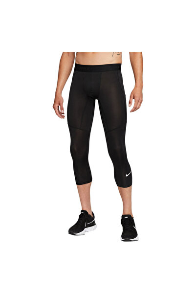 Nike Colanți de fitness pentru bărbați Pro Dri-FIT, lungime 3/4, mărimea L