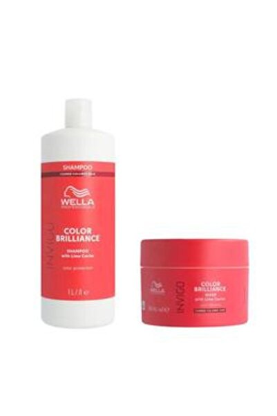 Wella Professionals Pachet pentru Par Vopsit cu Fir Gros - Invigo Color Brill...