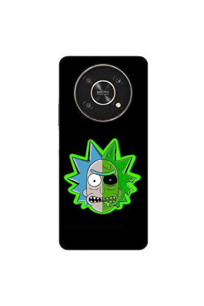 OEM Case compatible with Honor X30 Silicone Gel Tpu Model Rick And Morty Alien