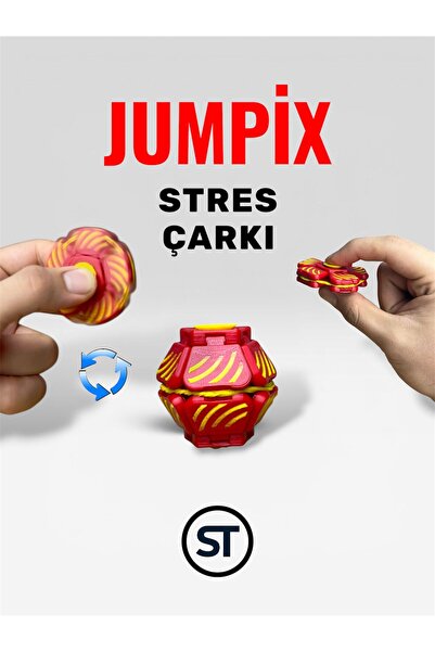 Storm3D JUMPİX/HOPLAÇ/ ÇARKLI STRES OYUNCAĞI/BAS ÇEK ÇEVİR